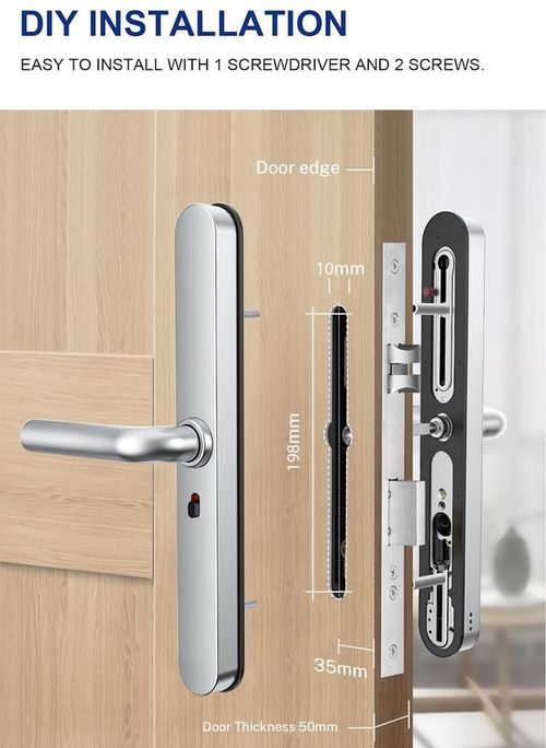 купить Умный дверной замок TTLock S2 Sliver в Кишинёве 