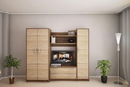 купить Шкаф Bafimob Standard Стенка Луч-1 (ТВ-1,0м) 2,25м в Кишинёве 