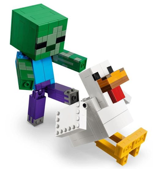 cumpără Set de construcție Lego 21582 Minecraft Chicken Jockey în Chișinău 