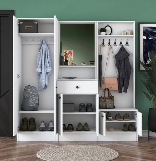 cumpără Mobilă pentru antreu Trendy M3-1559, 179x182x37cm (GTR001424) în Chișinău 