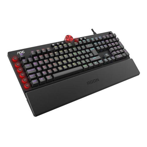 купить Клавиатура AOC AGK700-RED RGB Mechanical Gaming в Кишинёве 
