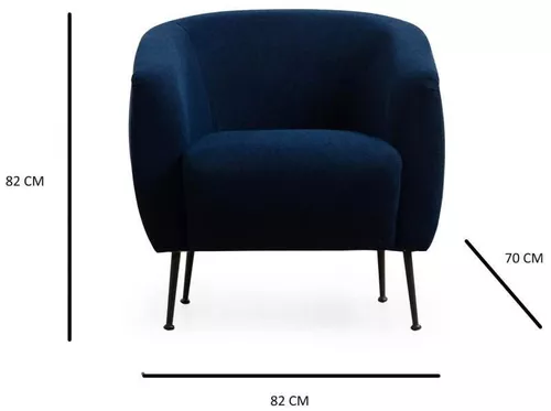 cumpără Fotoliu Trendy Eses Blue-Aripa în Chișinău 
