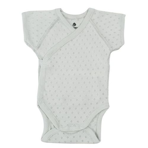 купить Детская одежда Minikin 25100556 Ажурный листик Боди р-р56, серый светлый, унисекс в Кишинёве 