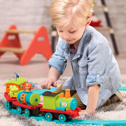 купить Игрушка Battat BX2184Z Setul de tren Critter Express, 57831 в Кишинёве 