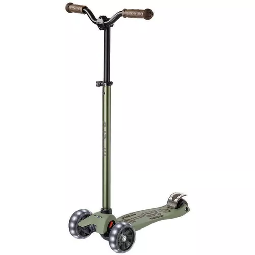 cumpără Trotinetă Micro MMD230 Maxi Deluxe Pro LED Olive Green în Chișinău 