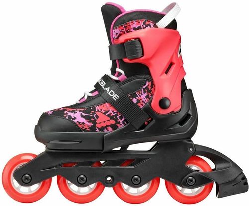 cumpără Role Rollerblade 86B0751540ND02 Microblade SL, 33-36.5, Nero/Corallo în Chișinău 