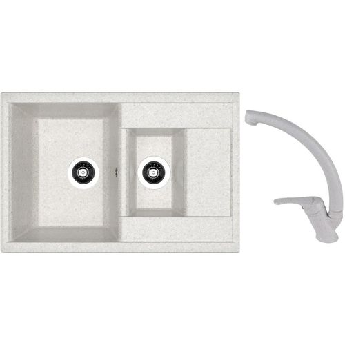 купить Мойка кухонная со смесителем Dr.Gans Astra 760K + SanDonna F 1069 gri в Кишинёве 