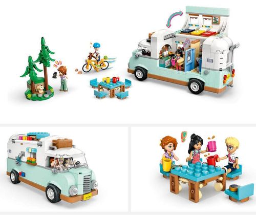 купить Конструктор Lego 42663 Friends Prietenie: Camping Van Adventures в Кишинёве 