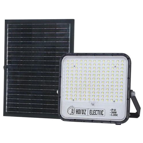 купить Прожектор Horoz 72577 TIGER PRO, cu panou solar, 300W, 6400K, 4200Lm (0PRJ-068-012-2300-010) в Кишинёве 