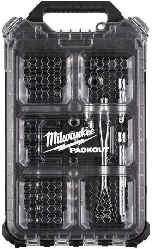 cumpără Set de unelte de mână Milwaukee 4932478813, set de chei tubulare 3/8" PACKOUT 32 buc în Chișinău 