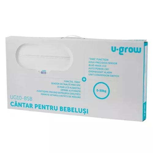 купить Аксессуар для самых маленьких U-Grow UG10-BSB Cântar 2în1 pentru bebeluși в Кишинёве 