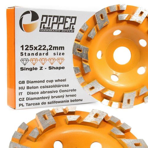 купить Набор головок, бит, насадок MAR-POL M90905 Диск для шлифовки бетона (Z) 125x22,2 мм в Кишинёве 