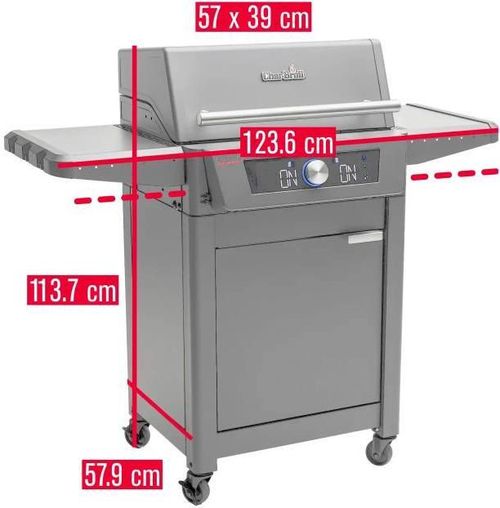 купить Мангал Char-Broil 140993 Evolve Electric, TRU-Infrared, AppControl в Кишинёве 