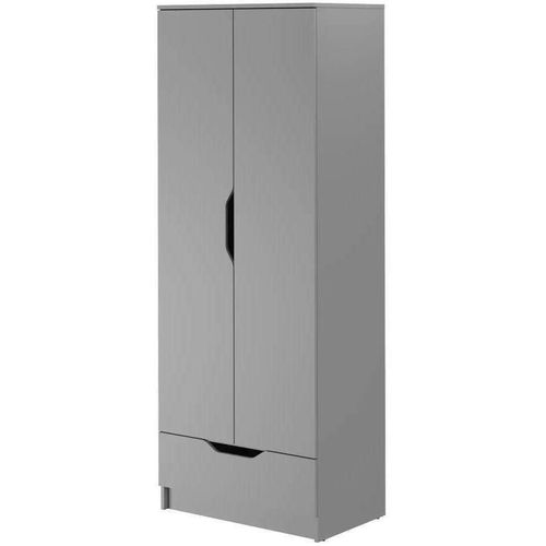 cumpără Dulap pentru copii MebelStar LILU 2D1S 80x50x210 Grey (MBS-1406) în Chișinău 