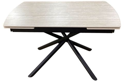 cumpără Masă Deco Ritmo 120/180 Grey (Roman Travertine Matt) în Chișinău 