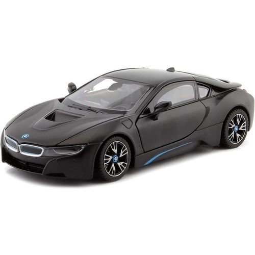купить Машина Rastar 56500 Die cast 1:24 BMW i8, neagra, 60586 в Кишинёве 