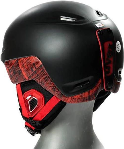 купить Защитный шлем Uvex JIMM OCTO+ BLACK-RED MAT 55-59 в Кишинёве 