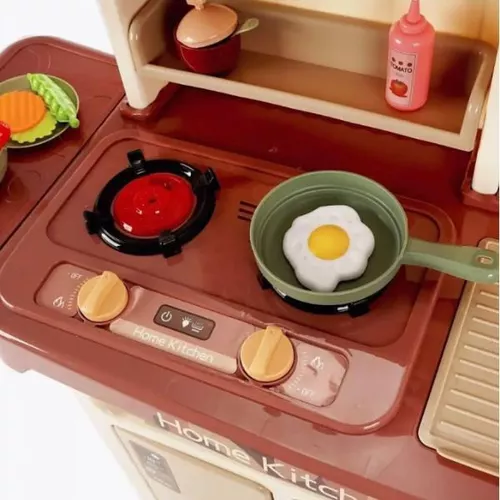 купить Игровой комплекс для детей Essa 889-212 Set Bucătărie Modern Kitchen (lumină/sunet), 65 elem. в Кишинёве 