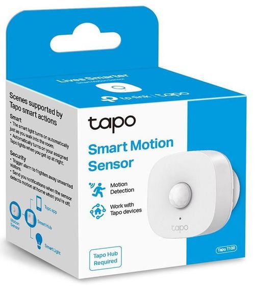 купить Датчик движения TP-Link Tapo T100, White, Smart Motion Sensor в Кишинёве 