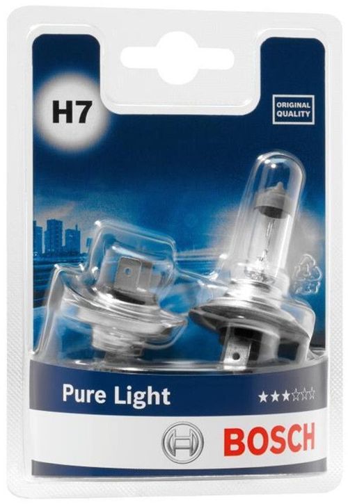 cumpără Lampă auto Bosch H7 Pure Light 12V 55W PX26dBlister (2шт.) (1987301411) în Chișinău 