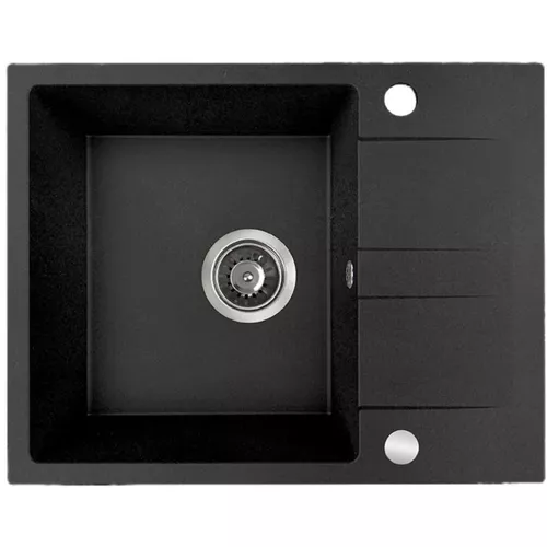 купить Мойка кухонная Backer Nona Solo Black 560x440 в Кишинёве 