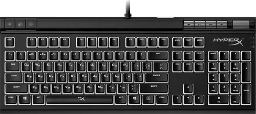 купить Клавиатура HyperX HKBE2X-1X-RU/G/4P5N3AX#ACB, Alloy Elite II RGB, Red switch в Кишинёве 
