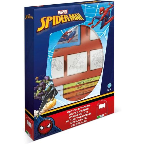 купить Набор для творчества Multiprint 26817 Set Blister 2 Stampile - Spiderman в Кишинёве 