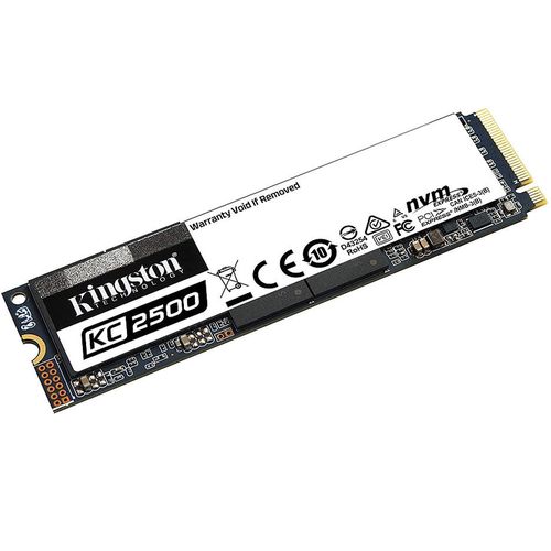 купить 500GB SSD M.2 Type 2280 PCIe NVMe 3.0 x4 Kingston KC2500 KC2500M8/500G, Read 3500MB/s, Write 2500MB/s (solid state drive intern SSD/внутрений высокоскоростной накопитель SSD) в Кишинёве 