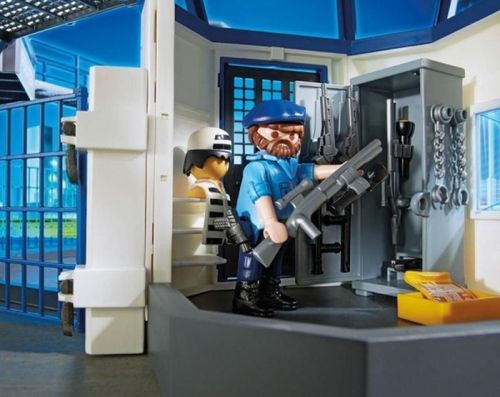 купить Игрушка Playmobil PM6919 Police Headquarters with Prison в Кишинёве 
