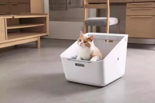 cumpără Toaletă pentru pisici Petkit Pura Cat Litter Box, white în Chișinău 