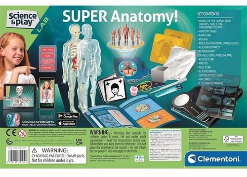 cumpără Set de creație Clementoni Super anatomie (75104) în Chișinău 