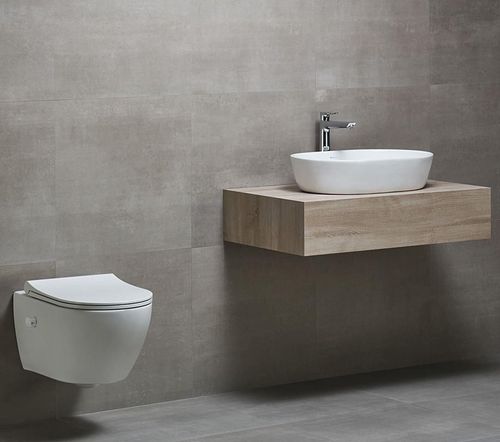 cumpără Vas WC Ege Vitrifye E88343601 KNIDOS (alb) cu capac cu functie BIDEU în Chișinău 