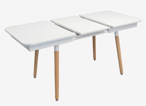 купить Комплект стол и стулья Evelin di Costacurta стол DT-431-1R Wo + 4 стула YTC-080Wo Light beige в Кишинёве 