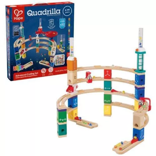 cumpără Set de construcție Hape E6029 Set Quadrilla Codificare, 159 elemente în Chișinău 