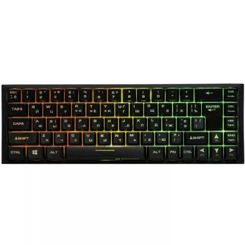 купить Клавиатура 2E 2E-KG360UBK KG360 RGB 68key WL Black (Eng/Rus/Ukr) в Кишинёве 