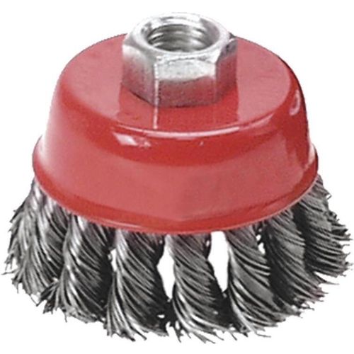 cumpără Set de tubulare, bite, duze Verto 62H131 Perie din sârmă împletită conică cu filet Ø100mm în Chișinău 