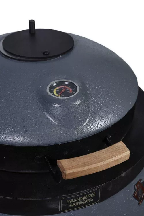 купить Казан Amphora Tandoors Tandoor izolat Sarmat cu capac rabatabil, gri (CG00768) в Кишинёве 