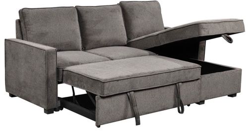 купить Диван Interdepo CLEO Dark Grey (угловой) в Кишинёве 