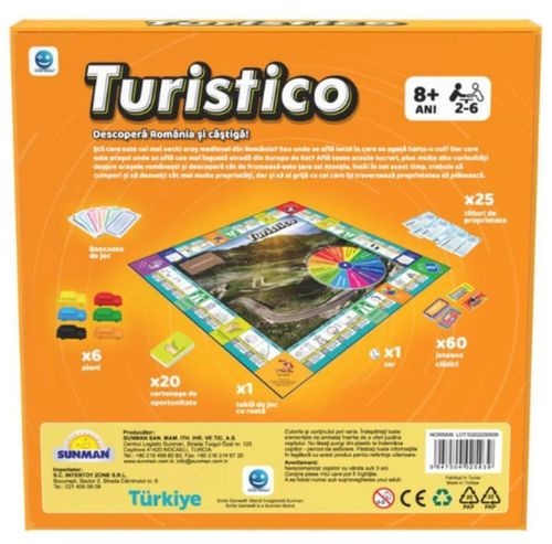 купить Настольная игра Noriel NOR5939 Joc de societate Turistico, (ro), Smile Games в Кишинёве 