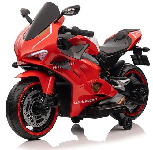 cumpără Mașină electrică pentru copii Richi (67898) Motocicleta rosie pe acumulator pentru copii (V5) în Chișinău 