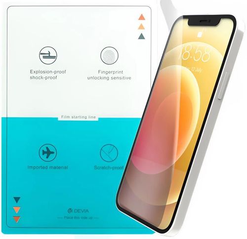 купить Пленка защитная для смартфона Devia Intelligent Tpu Soft Anti-Glare Protector Front Film (1Pcs), Matte в Кишинёве 