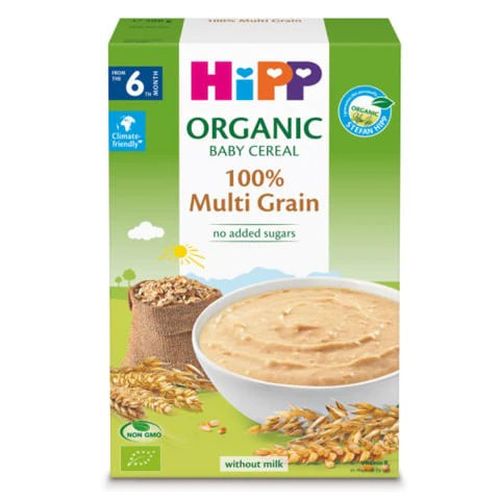Каша безмолочая HIPP Organic мультизлак (6+ мес) 200 г 