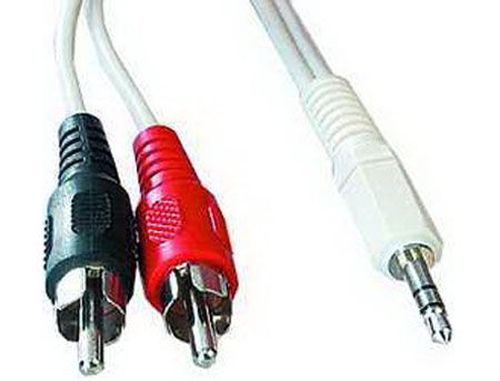 cumpără Gembird CCA-458-5M audio 3.5mm stereo plug to 2 phono plugs 5 meter cable (cablu audio /кабель аудио) în Chișinău 