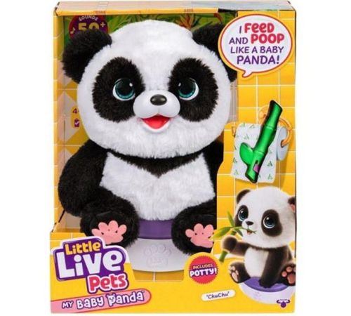 купить Мягкая игрушка Little Live Pets 26677 My Baby S2 Panda interactive plush в Кишинёве 