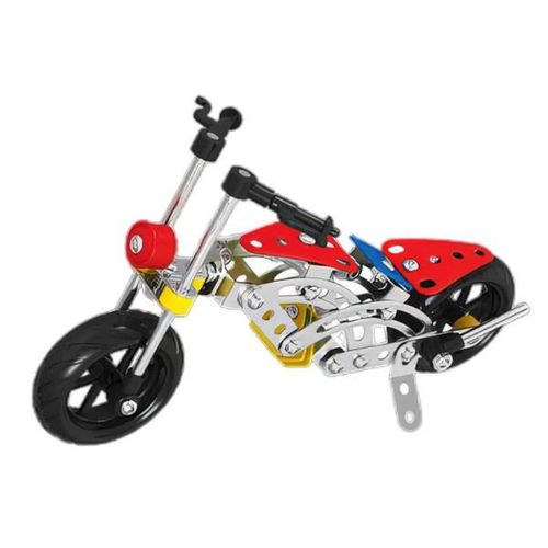 купить Конструктор Essa X638-1 Set de construcție metalic 5în1, Motociclete, 283elem в Кишинёве 