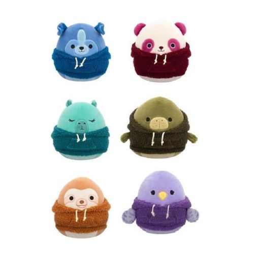купить Мягкая игрушка Squishmallows SQJW7520H Plush Hoodie edition 19cm, ast W20 в Кишинёве 
