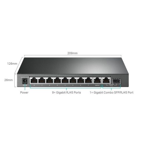 cumpără Switch/Schimbător TP-Link TL-SG1210MPE în Chișinău 