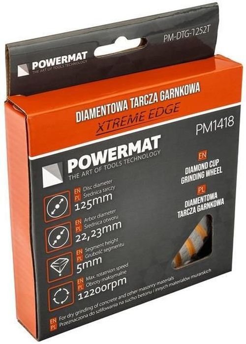 cumpără Disc de șlefuire Powermat PM-DTG-1252T în Chișinău 