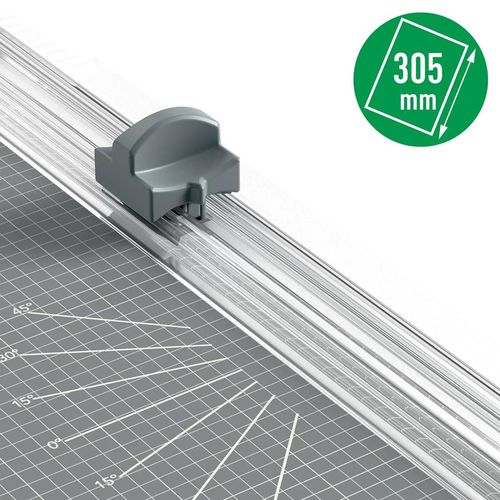 cumpără Ghilotina hârtie Leitz 90250000 Trimmer Home Precision, A4, 8 foi, gri în Chișinău 