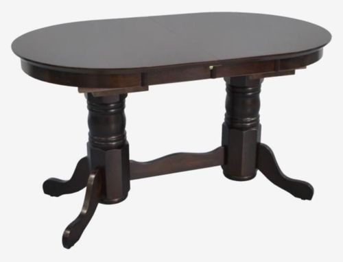 купить Комплект стол и стулья Evelin di Costacurta стол HV-31N Chocolate + 8 стульев Deepa R Chocolate/NV-3WP в Кишинёве 